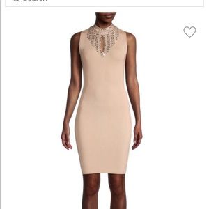 Marciano Ryan Embellished Sheath Dress Size Small.